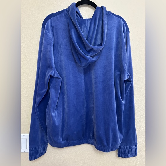 Fila Women’s Velour Hooded Pullover Sweatshirt, Size XXL - Picture 3 of 11